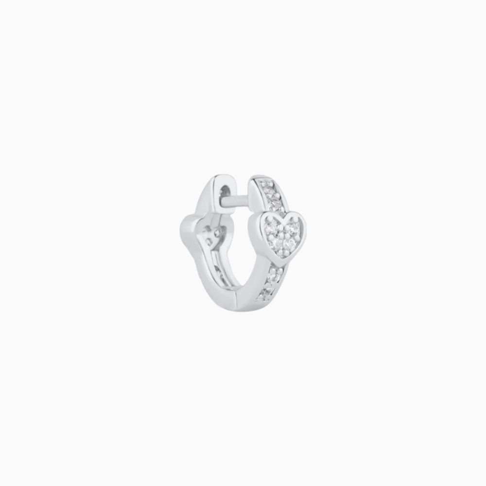 Love Helix Hoop - Brass - Upper Lobe, Helix - Oumo Jewelry
