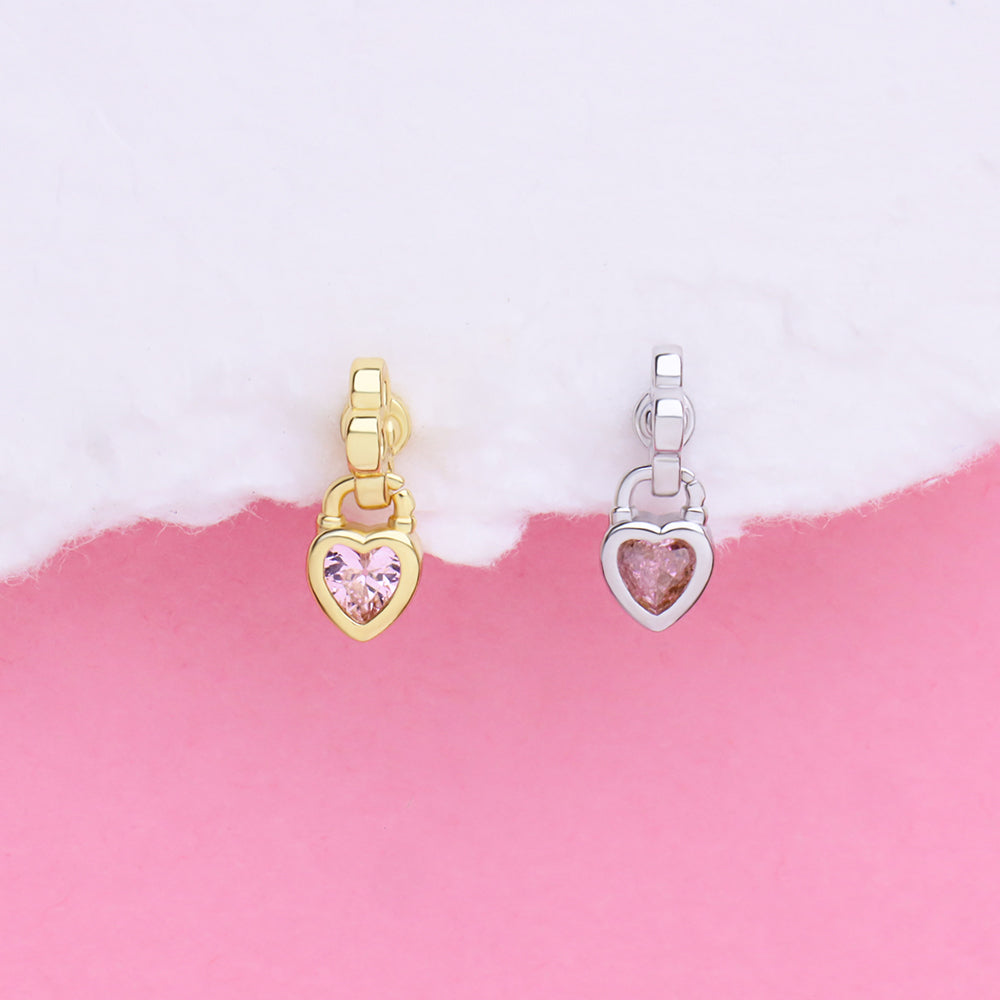 Love Key - Stainless Steel - Upper Lobe, Flat - Oumo Jewelry