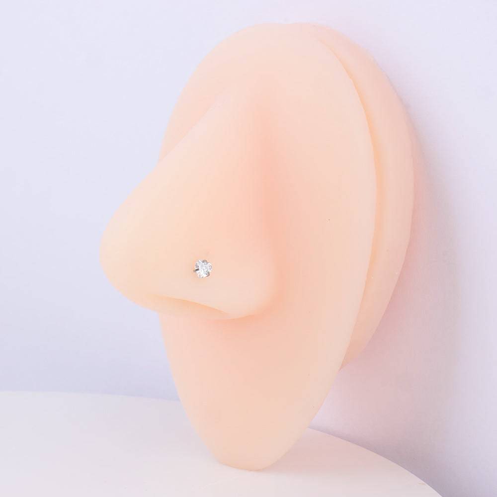 Love Nose Stud - OhmoJewelry