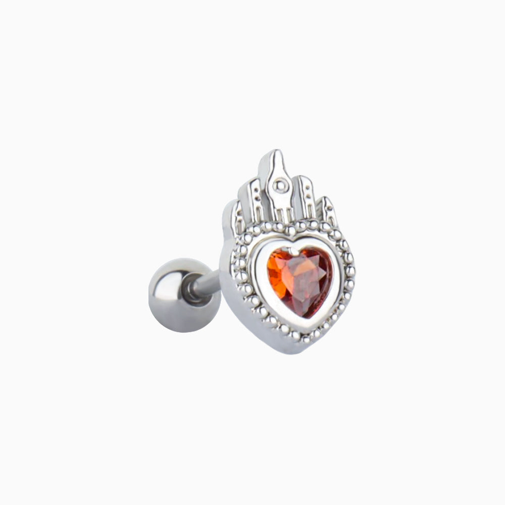 Love on Fire Stud - OhmoJewelry