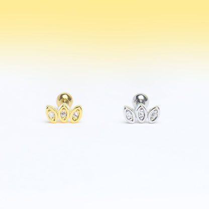 Marquise Stud - OhmoJewelry