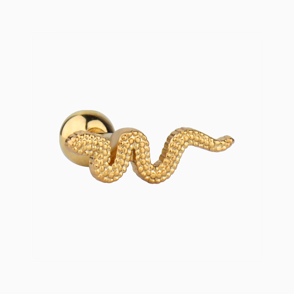 Mini Sexy Snake Stud - OhmoJewelry