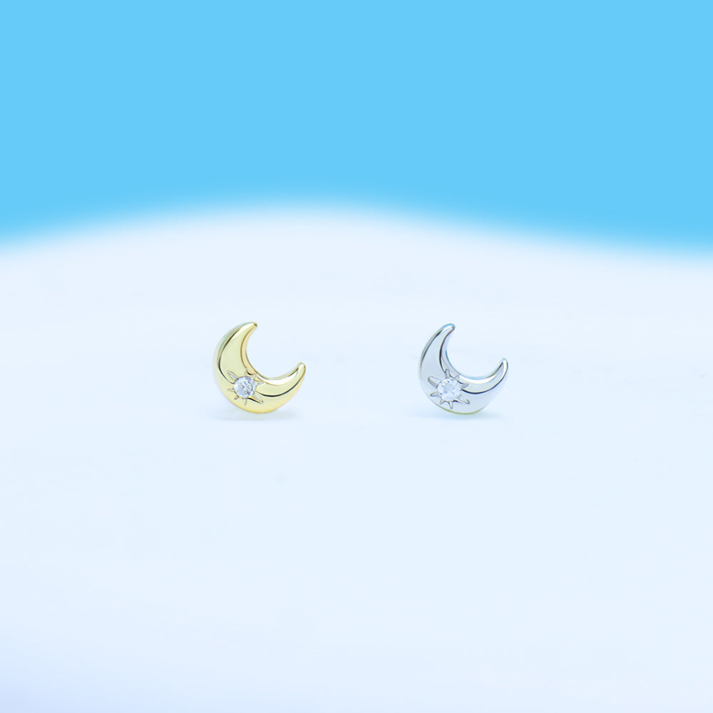 Moonlight Studs - OhmoJewelry