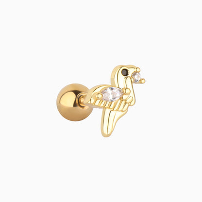 Nesting Bird Stud - OhmoJewelry