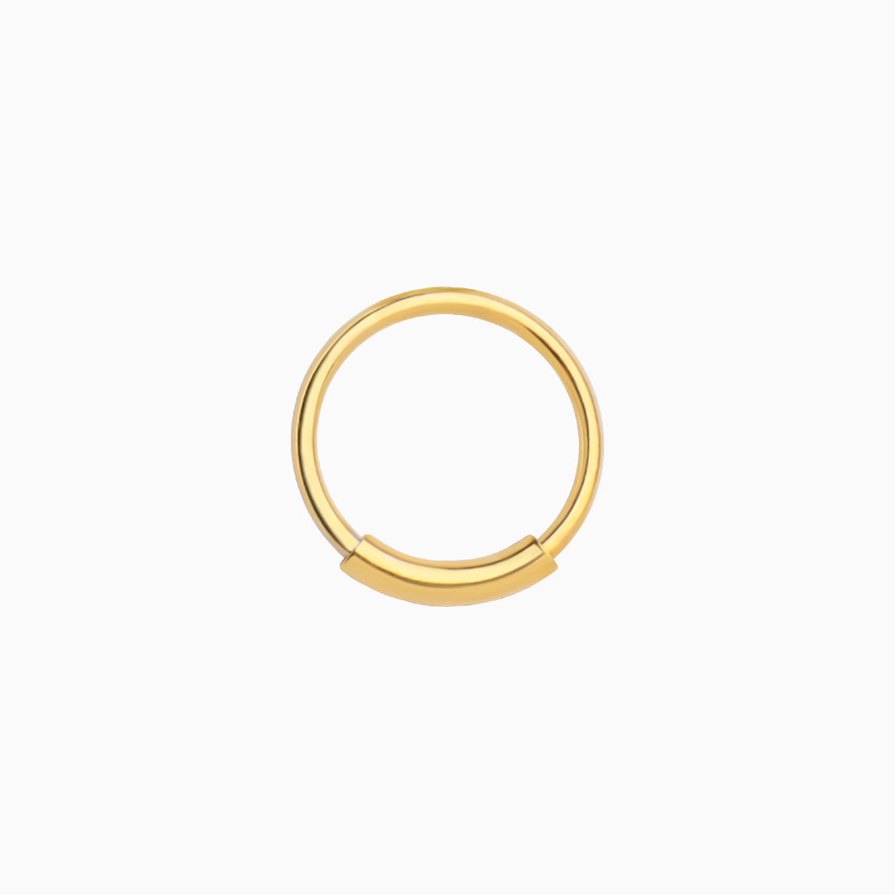 NR0076 Basic Nose Hoop - OhmoJewelry