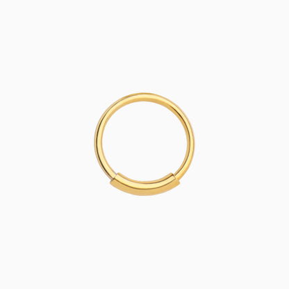 NR0076 Basic Nose Hoop - OhmoJewelry