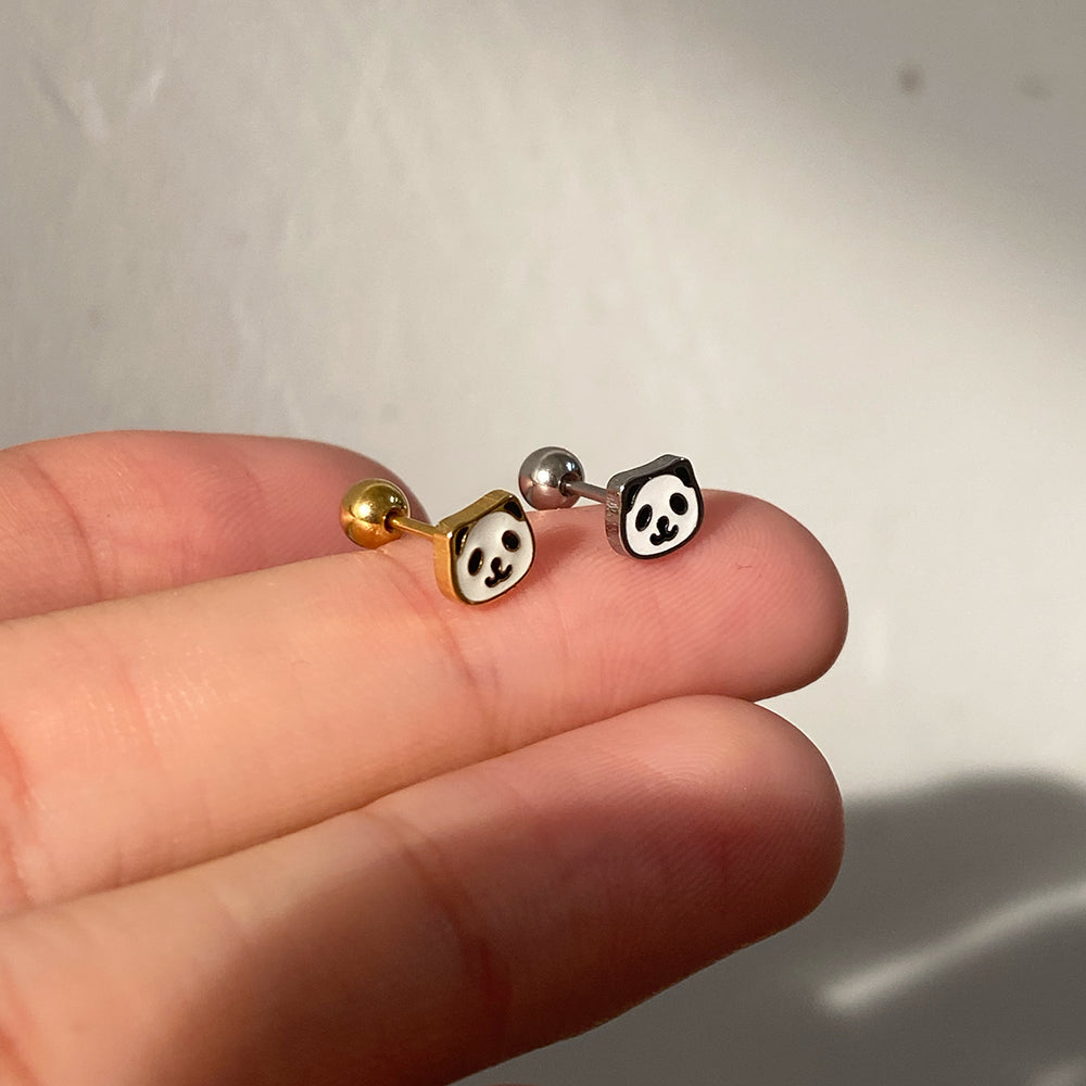 🐼Panda Stud - OhmoJewelry