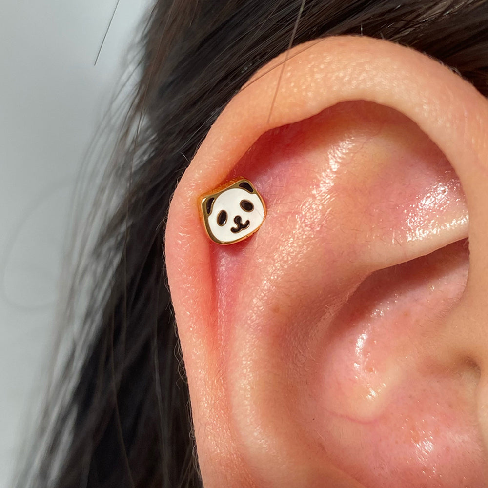 🐼Panda Stud - OhmoJewelry