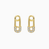 Paper Clip Studs - OhmoJewelry