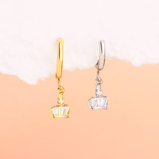 Petite Crown Drop - OhmoJewelry