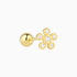 Petite Flower Stud - OhmoJewelry