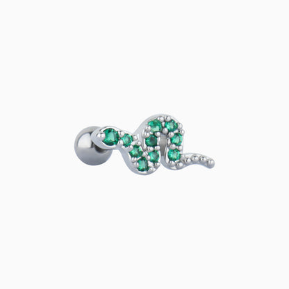 Reborn Snake Stud - OhmoJewelry