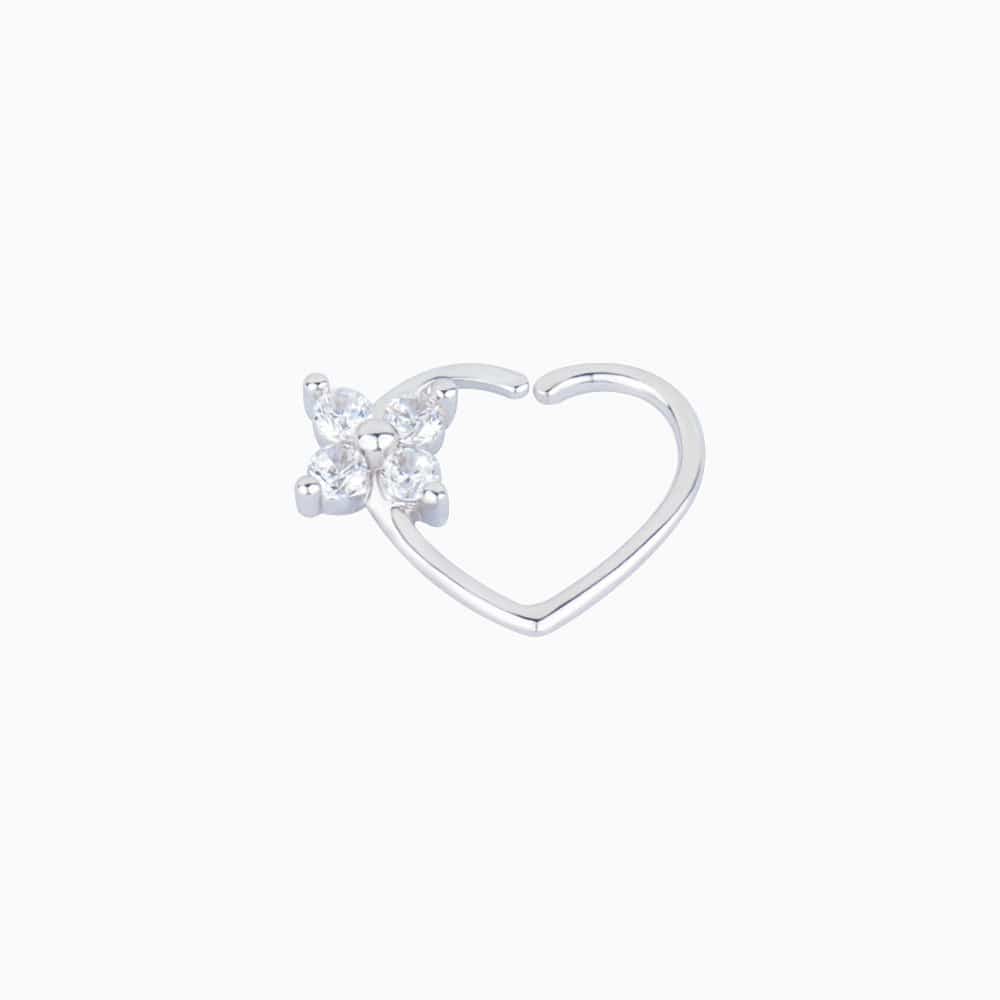 Flower Daith Ring - OhmoJewelry