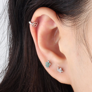 Sea Turtle Stud - OhmoJewelry