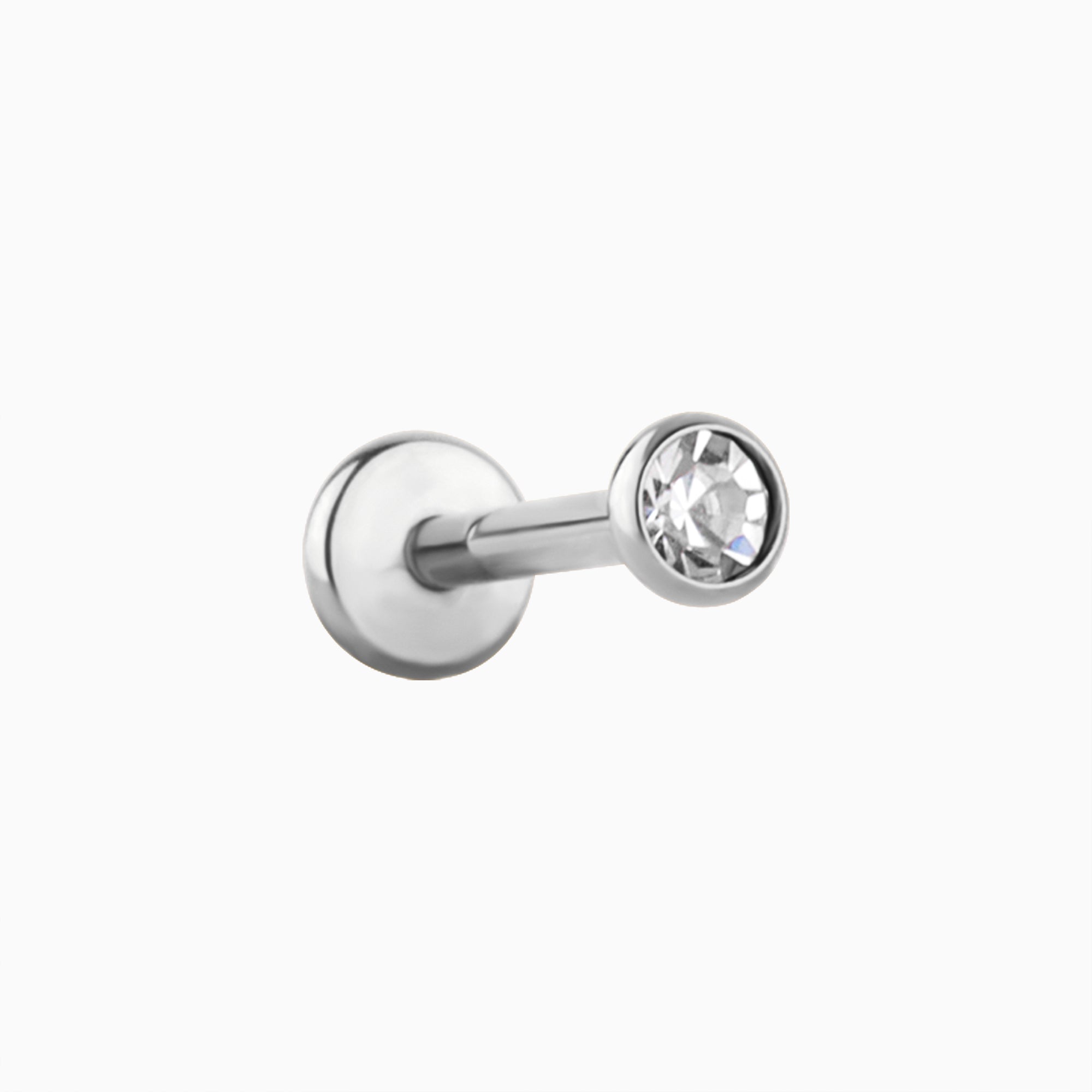 Sparkle Round Stud - OhmoJewelry