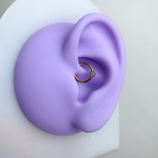 Sparkling Daith Conch Clicker - OhmoJewelry