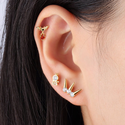 Spiked Stud - OhmoJewelry