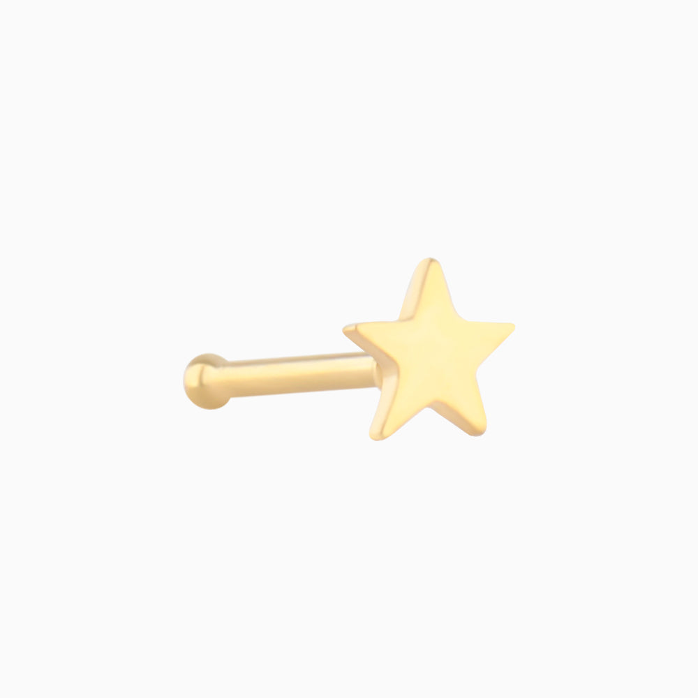 Star Nose Stud - OhmoJewelry