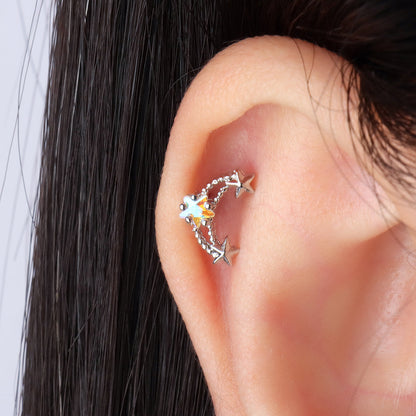 Star Surround Stud - OhmoJewelry