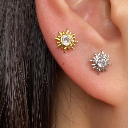 Sun Stud - OhmoJewelry