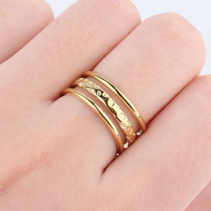 Three-Layer Ring - OhmoJewelry