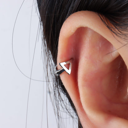 Triangle Hoop Helix - OhmoJewelry