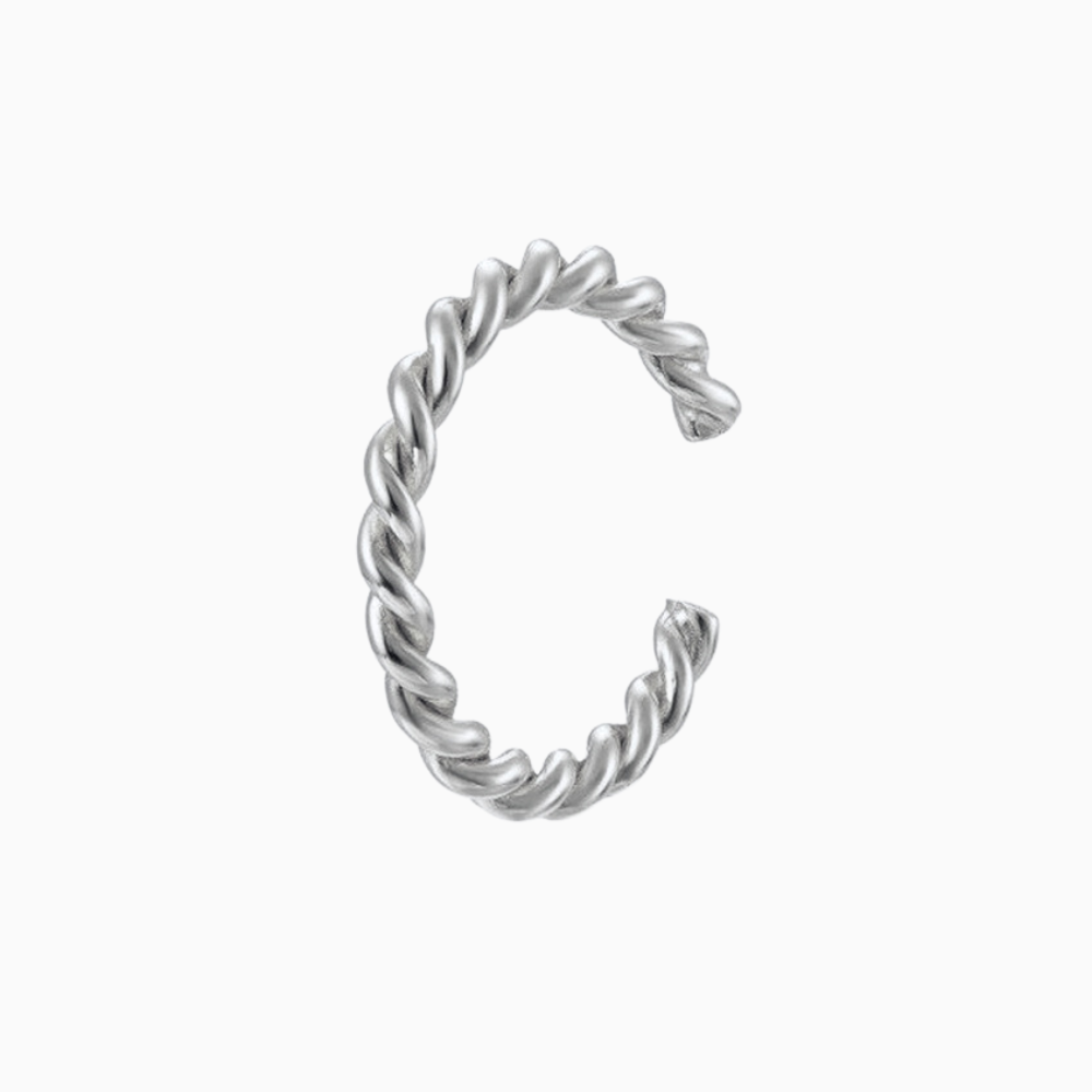 Twist Rope Ear Cuff - OhmoJewelry