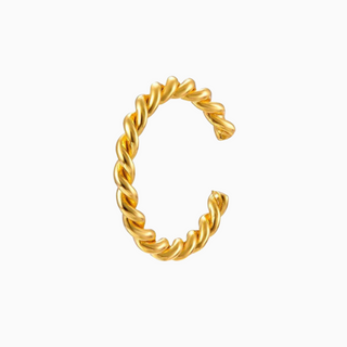 Twist Rope Ear Cuff - OhmoJewelry