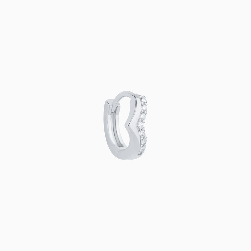 V Shaped Helix Hoop - Stainless Steel - Upper Lobe, Helix - Oumo Jewelry