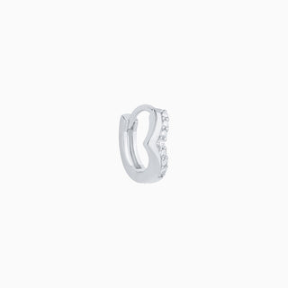 V Shaped Helix Hoop - OhmoJewelry