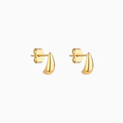 Water Drop Hook Studs - Stainless Steel - Oumo Jewelry