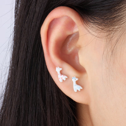 Cute Giraffe Studs - OhmoJewelry