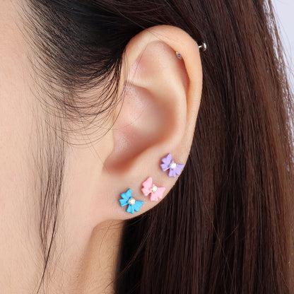 Cute Bow Stud - OhmoJewelry