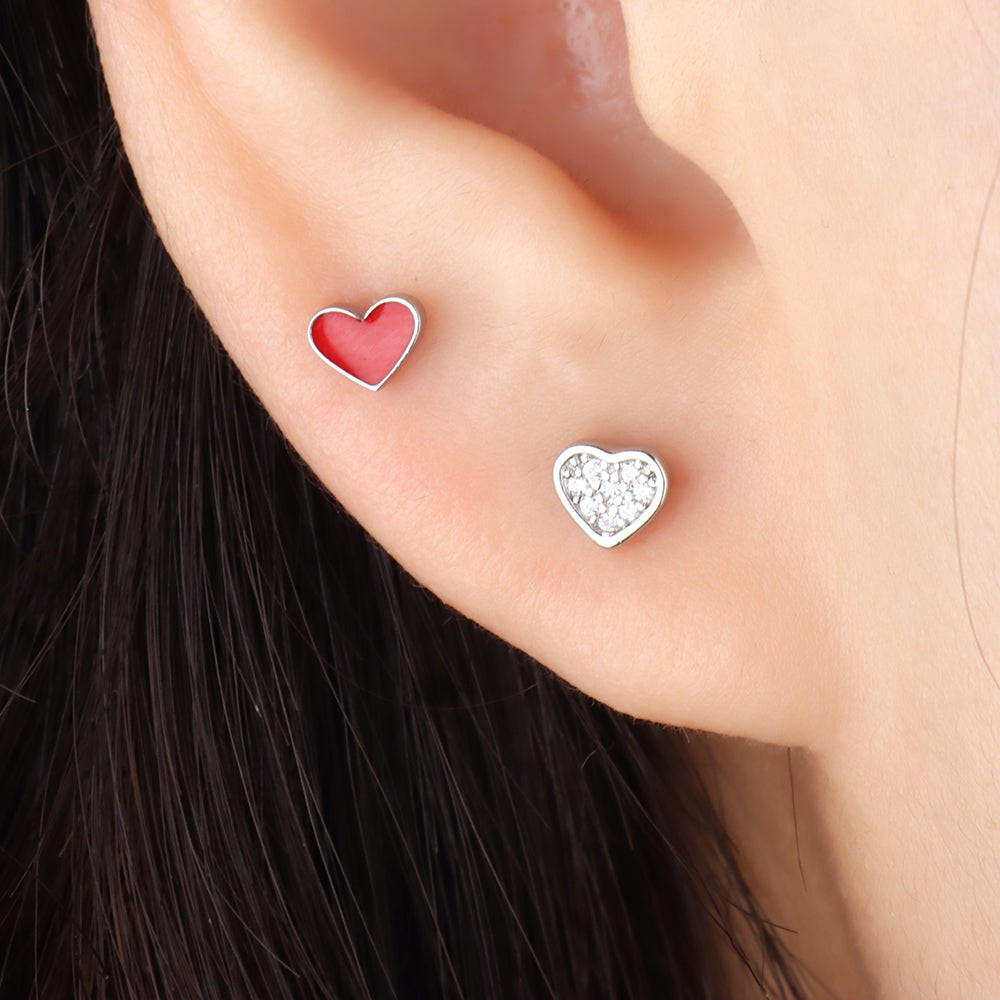 All My Heart Stud - OhmoJewelry