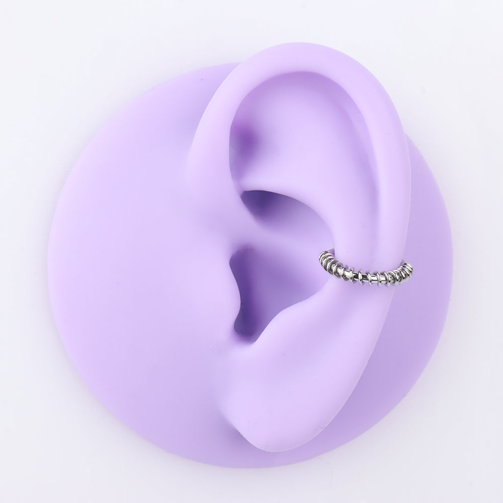 Cool Clicker - Stainless Steel - Daith, Septum - Oumo Jewelry