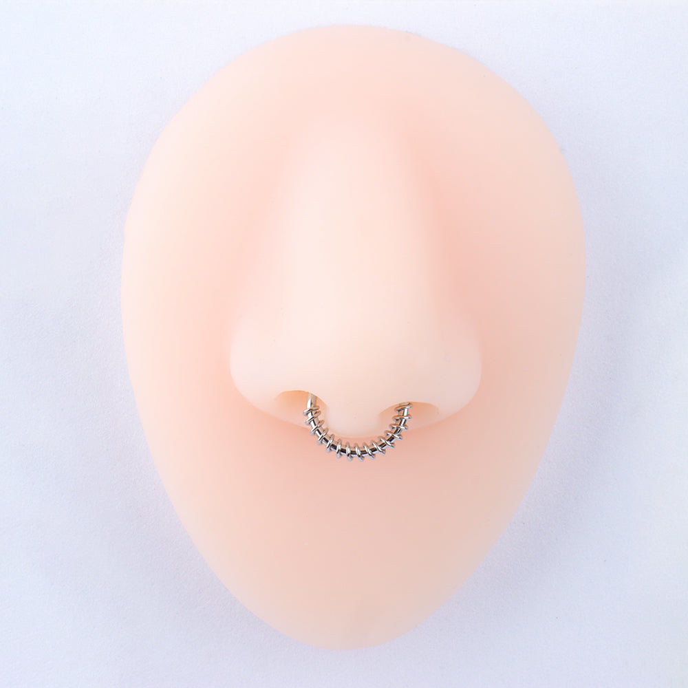 Cool Clicker - Stainless Steel - Daith, Septum - Oumo Jewelry