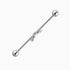 Curved Industrial Barbell - OhmoJewelry