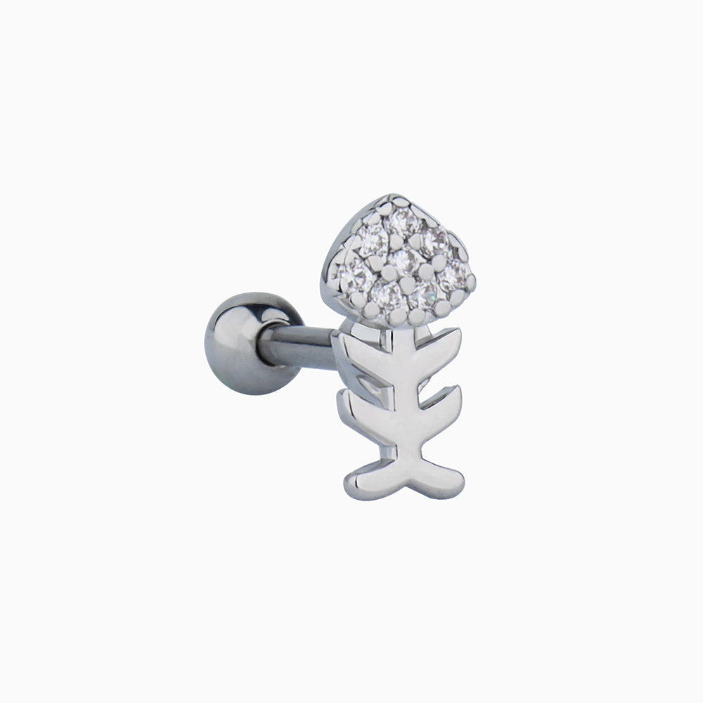 Fish Bone Stud - OhmoJewelry