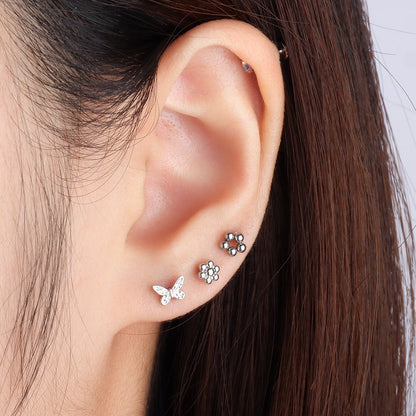 Flower Stud - OhmoJewelry