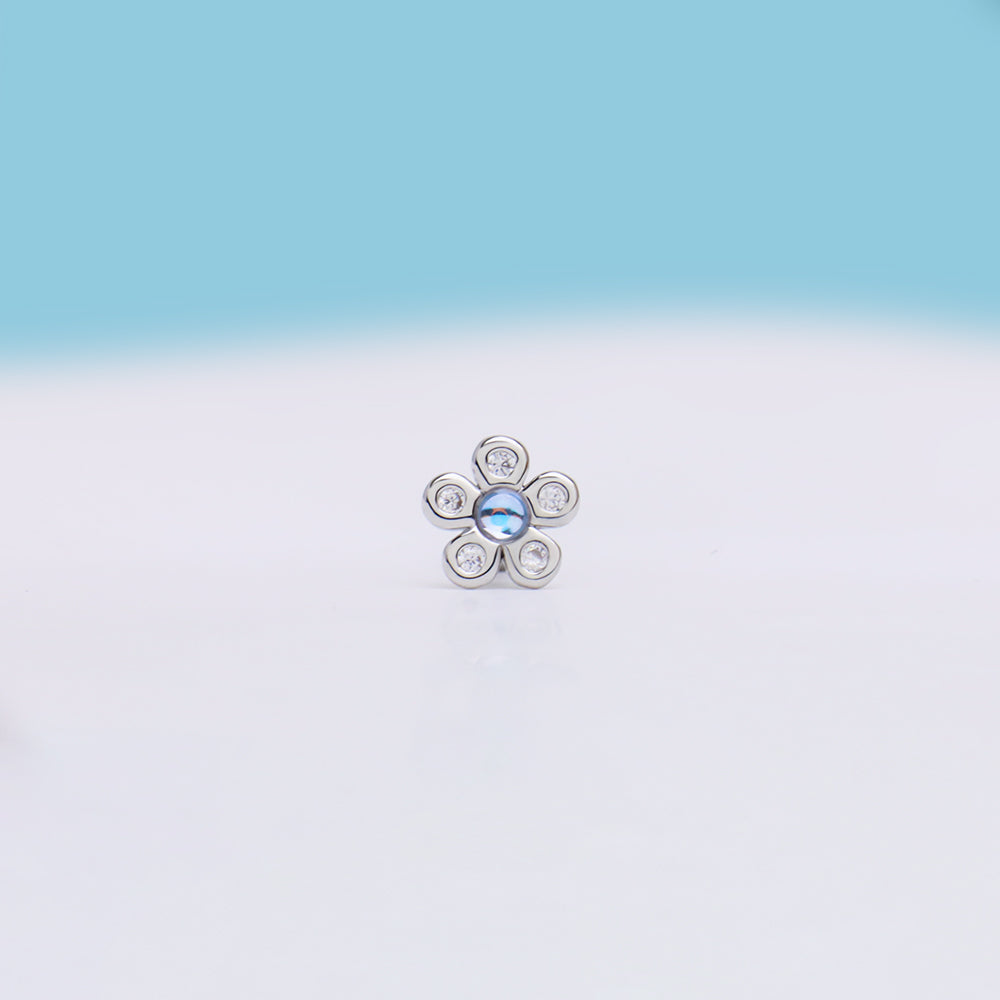 Pure Dreamy Flower Stud - OhmoJewelry