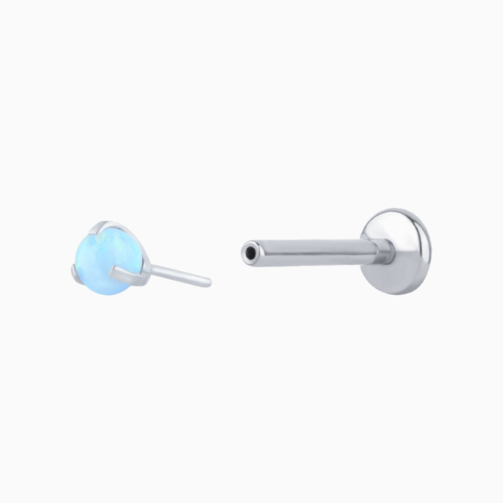 Charming Opal Ball Stud - OhmoJewelry