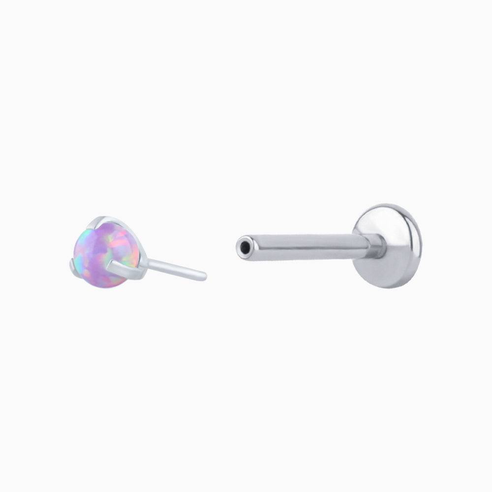 Charming Opal Ball Stud - OhmoJewelry