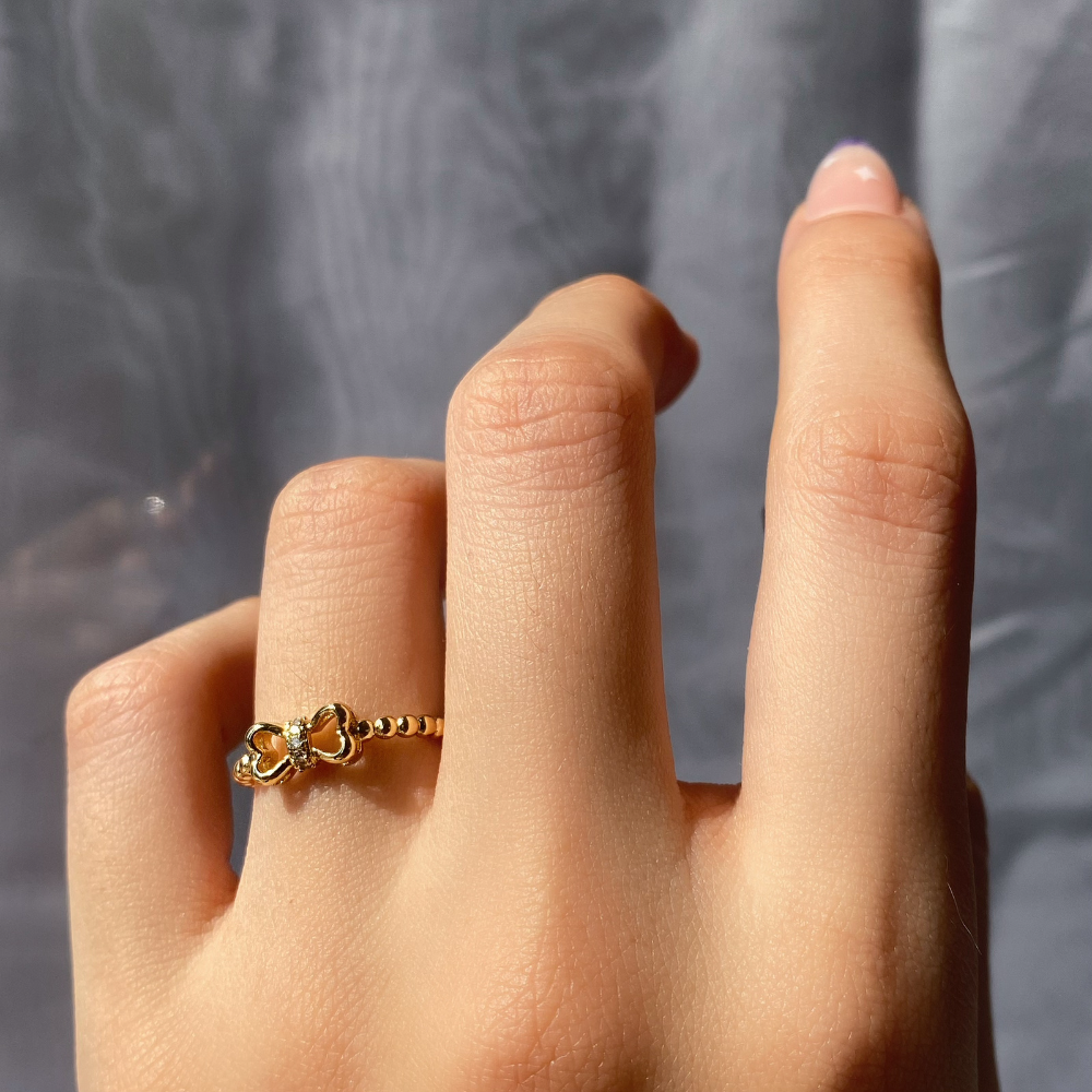 Sweet Bow Ring - OhmoJewelry