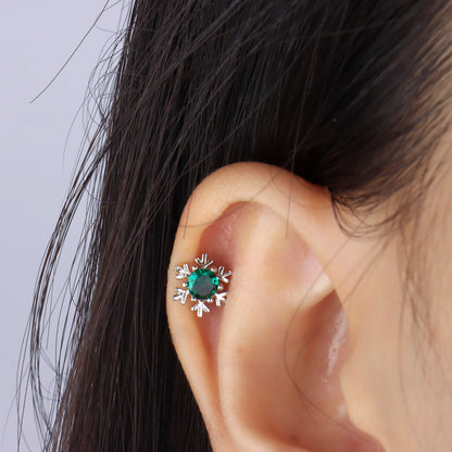 ❄️Magical Green Stud - OhmoJewelry