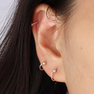 Basic Casual Hoop - OhmoJewelry
