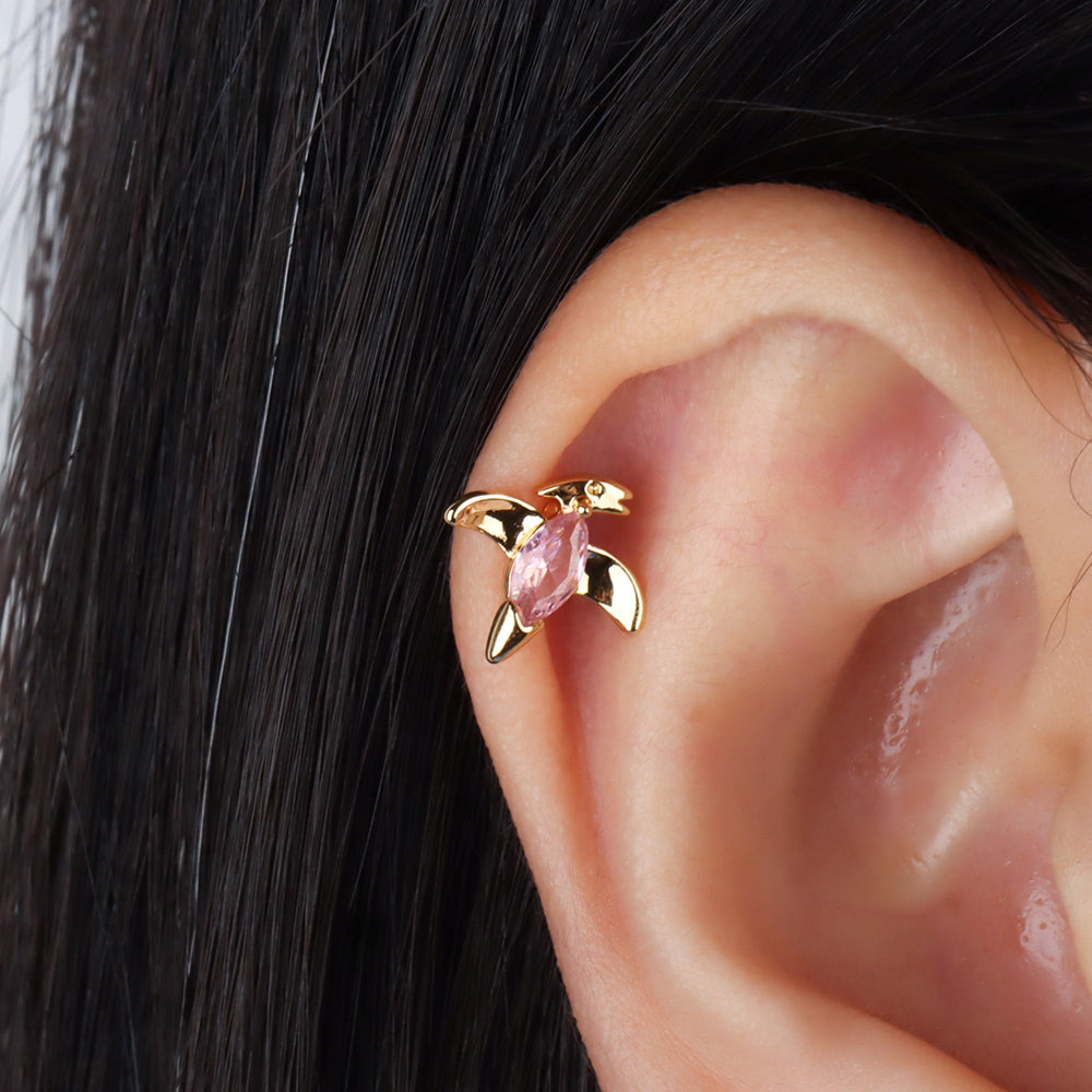 Cute Swallow Stud - OhmoJewelry