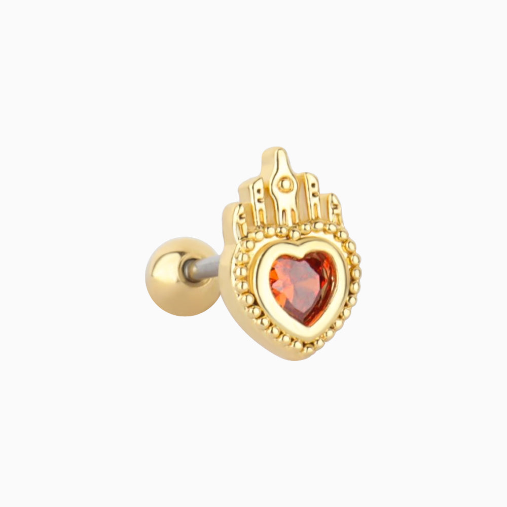 Love on Fire Stud - OhmoJewelry