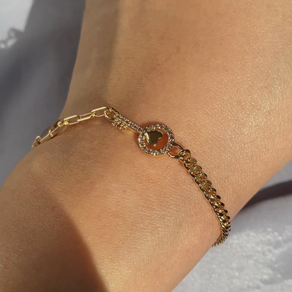 Unlock Your Heart Bracelet