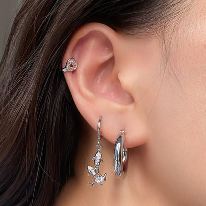 External Love Helix Hoops - OhmoJewelry