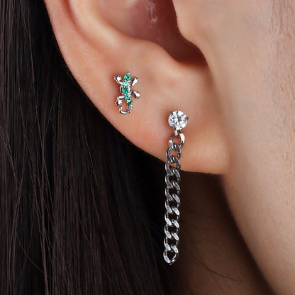 Cute Gecko Stud - OhmoJewelry